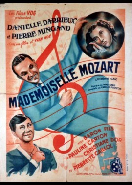 affiche du film MADEMOISELLE MOZART