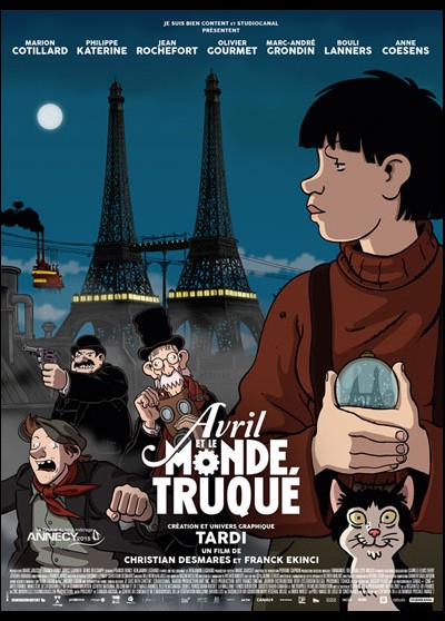 AVRIL ET LE MONDE TRUQUE movie poster