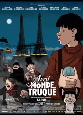 AVRIL ET LE MONDE TRUQUE movie poster