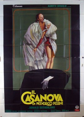 affiche du film CASANOVA DE FELLINI (LE)