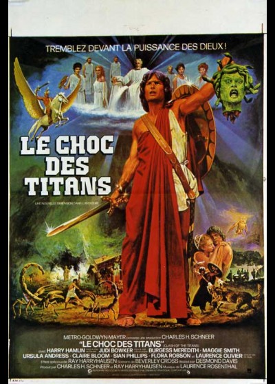 CLASH OF THE TITANS movie poster
