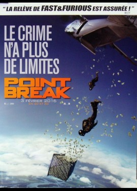 POINT BREAK movie poster