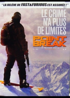 POINT BREAK movie poster