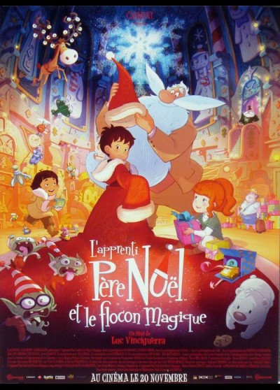 affiche du film APPRENTI PERE NOEL ET LE FLOCON MAGIQUE (L')