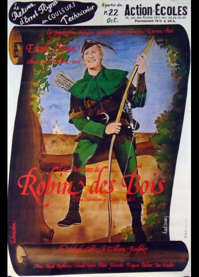 affiche du film AVENTURES DE ROBIN DES BOIS (LES)