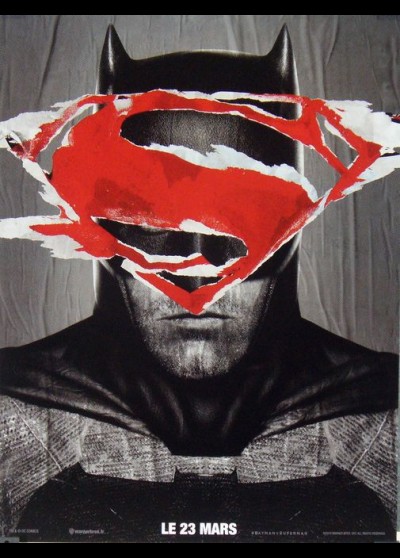 affiche du film BATMAN VERSUS SUPERMAN L'AUBE DE LA JUSTICE