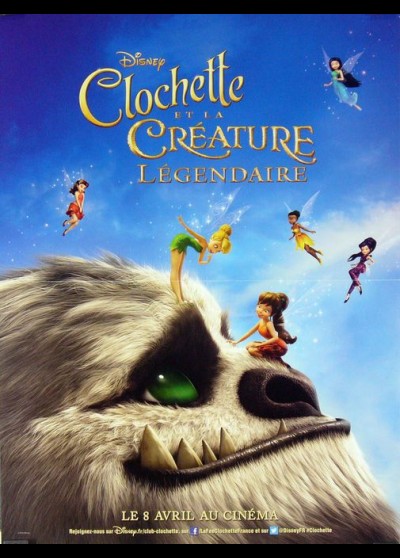 affiche du film CLOCHETTE ET LA CREATURE LEGENDAIRE