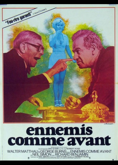 affiche du film ENNEMIS COMME AVANT