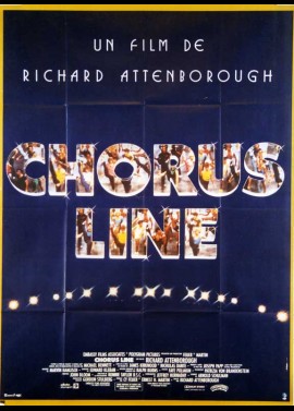 affiche du film CHORUS LINE