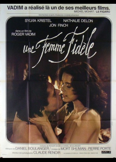 affiche du film UNE FEMME FIDELE