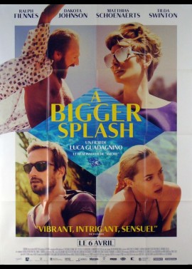 affiche du film A BIGGER SPLASH