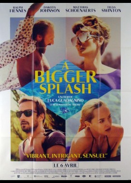 A BIGGER SPLASH movie poster