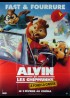 affiche du film ALVIN ET LES CHIPMUNKS SUR LA ROUTE