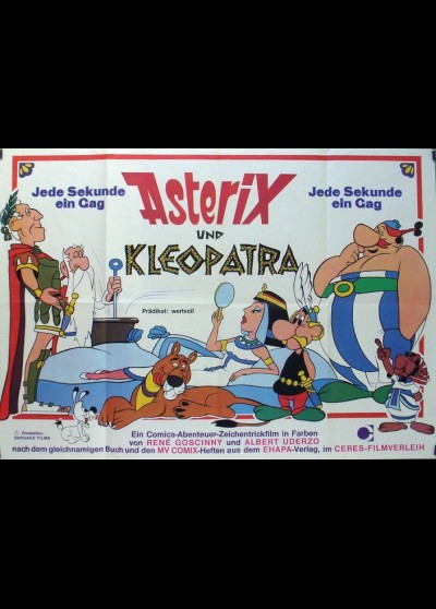 affiche du film ASTERIX ET CLEOPATRE