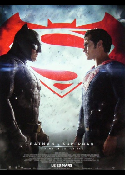 affiche du film BATMAN VERSUS SUPERMAN L'AUBE DE LA JUSTICE