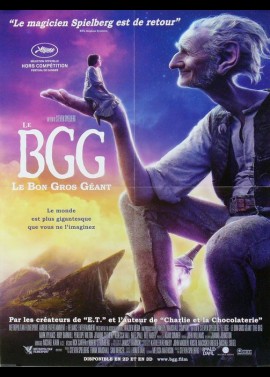 BFG THE BIG FRIENDLY GIANT movie poster