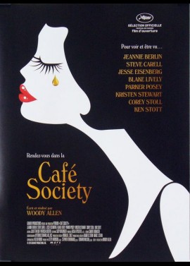affiche du film CAFE SOCIETY