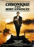 affiche du film CHRONIQUE D'UNE MORT ANNONCEE