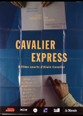 affiche du film CAVALIER EXPRESS COURTS METRAGES