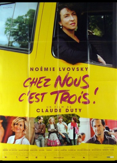 affiche du film CHEZ NOUS C'EST TROIS