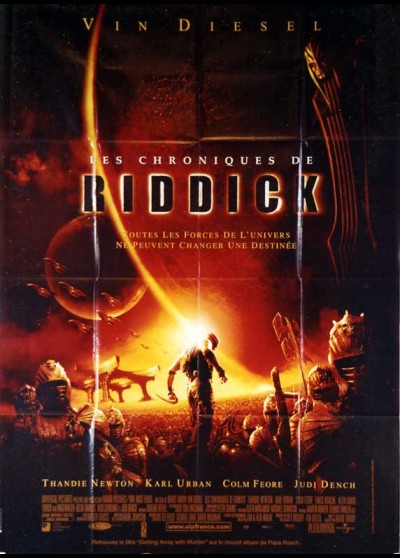 CHRONICLES OF RIDDICK (THE) movie poster