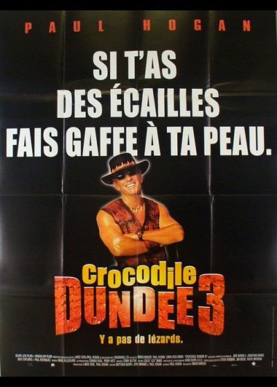 affiche du film CROCODILE DUNDEE 3