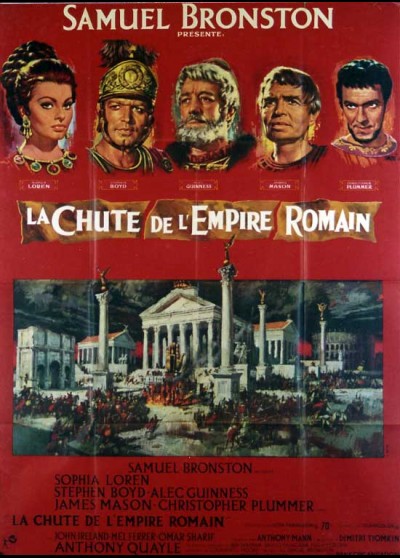 FALL OF THE ROMAN EMPIRE (THE) movie poster