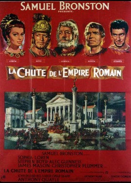 affiche du film CHUTE DE L'EMPIRE ROMAIN (LA)