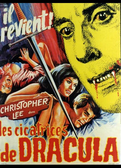 affiche du film CICATRICES DE DRACULA (LES)