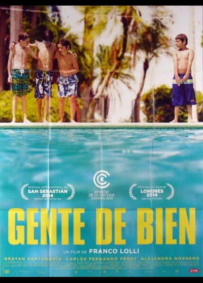 affiche du film GENTE DE BIEN