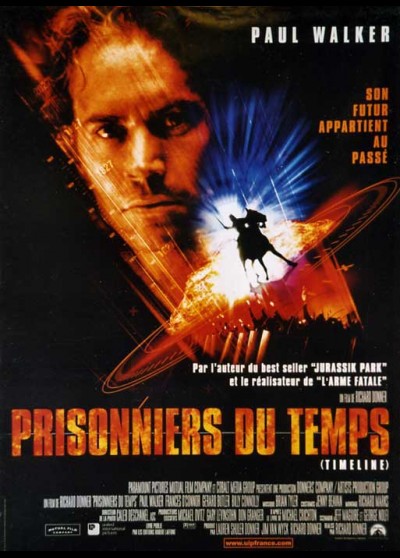 affiche du film PRISONNIERS DU TEMPS