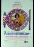 ALICE'S RESTAURANT movie poster