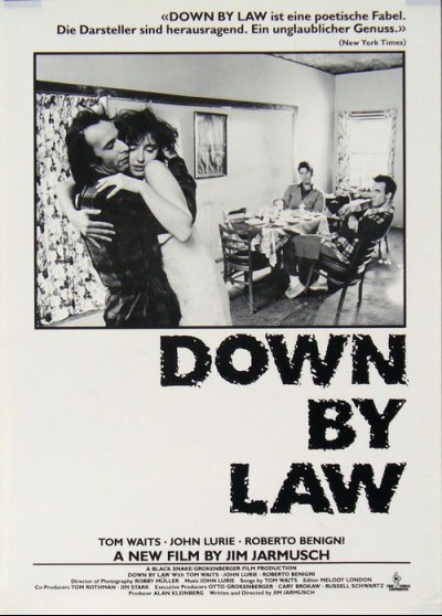 DOWN BY LAW movie poster