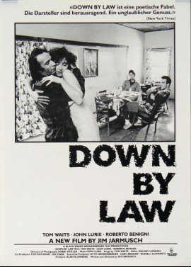 DOWN BY LAW movie poster