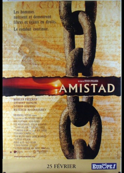 AMISTAD movie poster