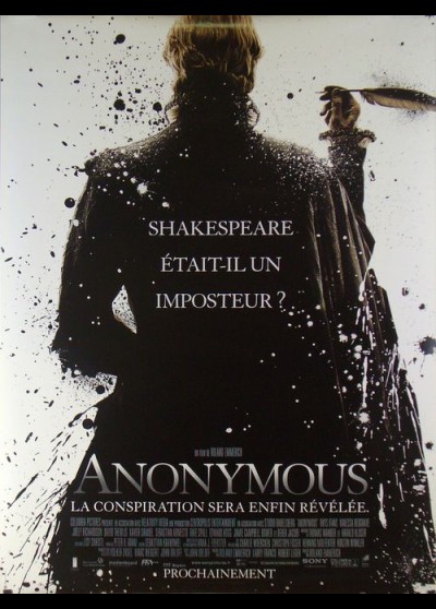 ANONYMOUS movie poster