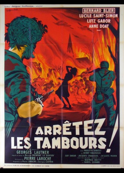 affiche du film ARRETEZ LES TAMBOURS