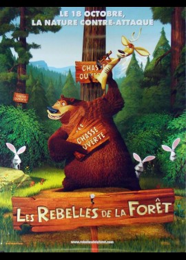 affiche du film REBELLES DE LA FORET (LES)