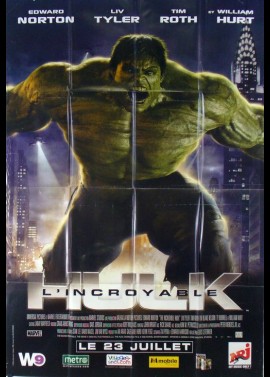 affiche du film INCROYABLE HULK (L')