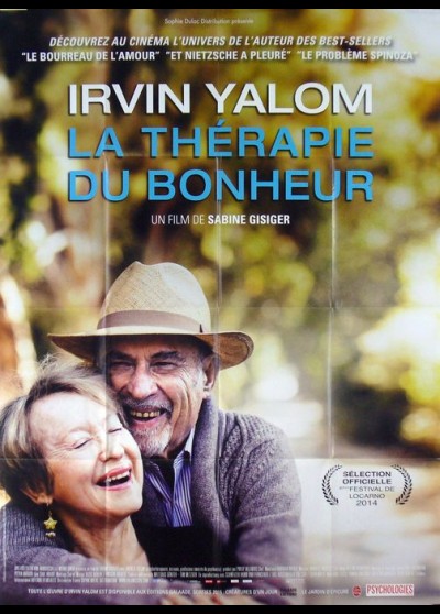 affiche du film IRVIN YALOM LA THERAPIE DU BONHEUR