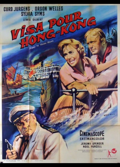 FERRY TO HONG KONG movie poster