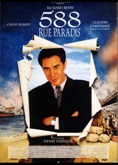 affiche du film CINQ CENT QUATRE-VINGTS HUIT RUE PARADIS