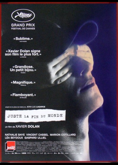 affiche du film JUSTE LA FIN DU MONDE 