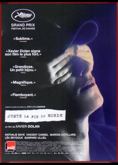 affiche du film JUSTE LA FIN DU MONDE