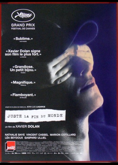 JUSTE LA FIN DU MONDE movie poster