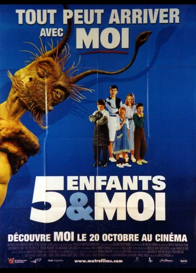 affiche du film CINQ ENFANTS ET MOI