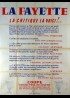 LA FAYETTE movie poster