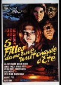 CINQ FILLES DANS UNE NUIT CHAUDE D'ETE