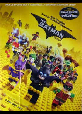 affiche du film LEGO BATMAN