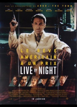 LIVE BY NIGHT movie poster